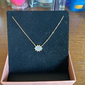 Mother of Pearl Gold Plated Handmade Necklace